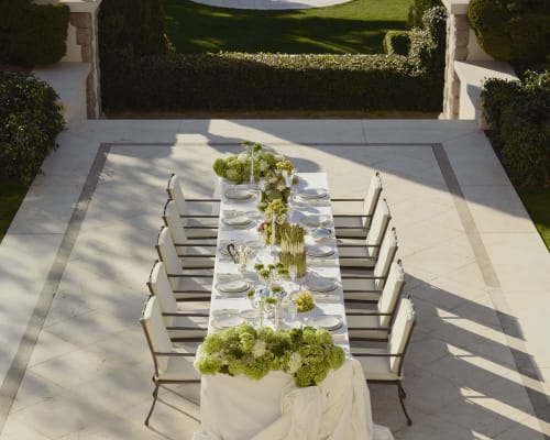 Christofle Cortina オードブルプレート Outdoor Dining